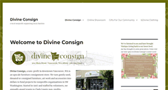 Desktop Screenshot of divineconsignfurniture.org