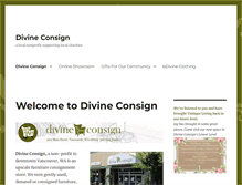 Tablet Screenshot of divineconsignfurniture.org